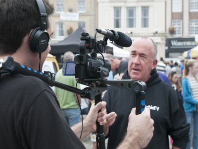 Hitchin TV, photo by Kasia Burke